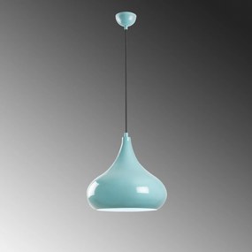 Candeeiro de Teto Saglam – Turquesa – Ø30 h:28 cm