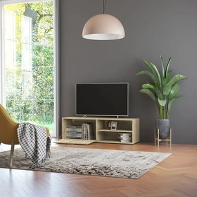 Móvel de TV 120x34x37 cm derivados de madeira carvalho sonoma