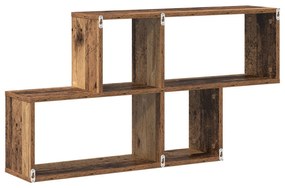 Prateleira de Parede Madeira Antiga 100x20x53 cm Madeira de Engenharia