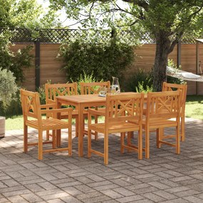 vidaXL Cadeiras de Jardim 2 pcs 56x56x90 cm Madeira Maciça de Acácia