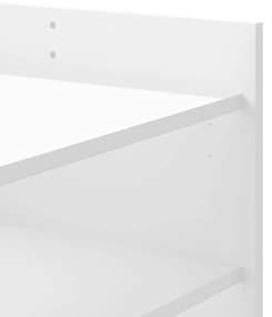 Mesa de centro 80x50x50 cm derivados de madeira branco