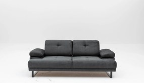 Sofá-Cama 2 Lugares Mustang – Antracite – 199x99x83 cm
