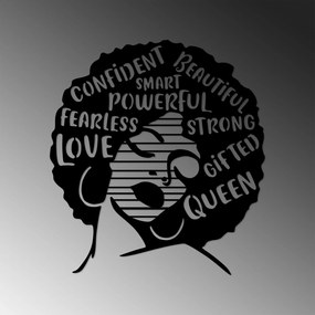 Acessório Decorativo de Parede Love – Preto – 64 x 70 cm