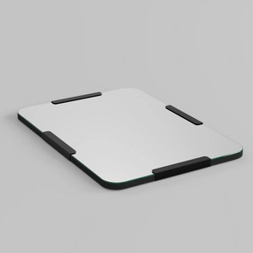 Espelho Decorativo Code – Preto – 50x70 cm