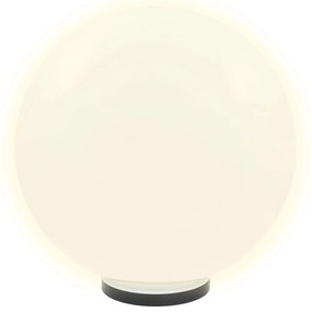 Candeeiros esféricos LED 2 pcs 50 cm PMMA
