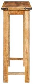 Mesa consola 100x30x75 cm madeira de mangueira maciça