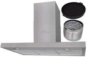 Exaustor plano 900 m aço inoxidável