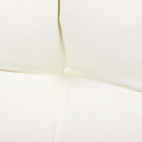 Almofada para Banco de 2 Lugares – Douce Crème – Creme – 110x48x8 cm