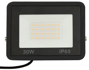 Projetor c/ iluminação LED 30 W branco quente