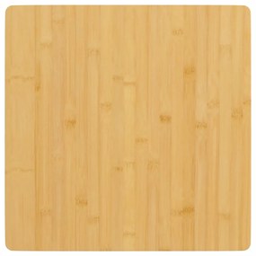 Tampo de mesa 50x50x2,5 cm bambu