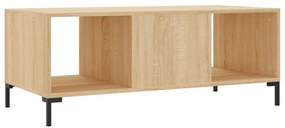 Mesa de centro 102x50x40 derivados de madeira carvalho sonoma