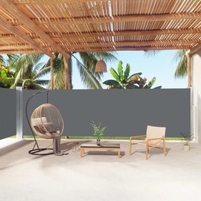 Toldo lateral retrátil 180x1000 cm antracite