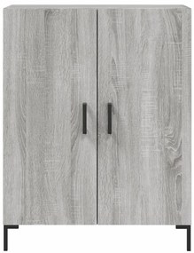 Armário alto 69,5x34x180 cm derivados de madeira sonoma cinza