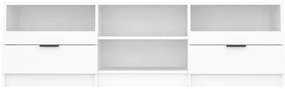 Móvel para TV 150x33,5x45 cm derivados de madeira branco