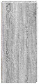 Aparador 40x42,5x93 cm derivados de madeira cinzento sonoma