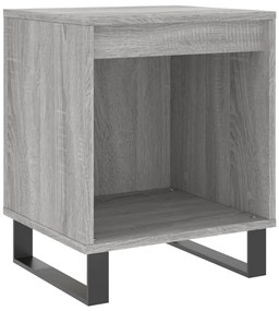 Mesas de cabeceira 2 pcs derivados de madeira cinzento sonoma