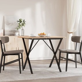 Pernas para mesa de jantar estrutura em X aço