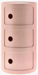 Armário de design Componibili, 3 elementos, Alt 59 cm