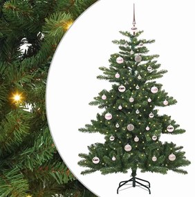 vidaXL Árvore de Natal Articulada Artificial Verde 150 cm PVC