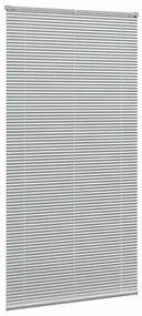 Persiana de Janela com cortinas Outros Manual Prata 80 x 130 cm Alumín