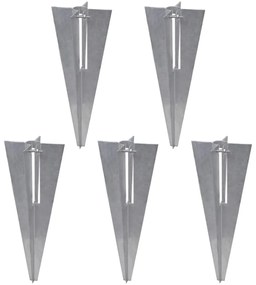 Cerca de arame com postes/espetos 15x1 m aço galvanizado