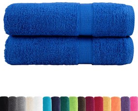 Toalhas de banho premium SOLUND 2 pcs 70x140 cm 600 gsm azul