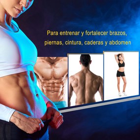 HOMCOM Cama Elástica Fitness Ø100cm Trampolim de Aço com 36 Molas com Protetor de Borda Incluido para Treinamento Interior Carga 100kg Preto e Azul