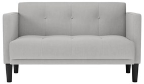 Sofá-luvas 111 cm tecido cinzento nublado