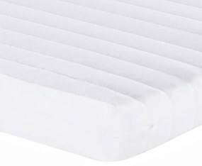 Colchão de espuma 140x220 cm 7 zonas dureza 20 ILD branco