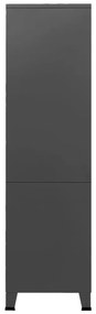 Roupeiro industrial 90x50x180 cm metal antracite