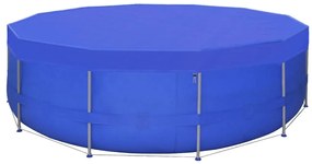 Cobertura PE redonda para piscina 540 cm 90 g/m²