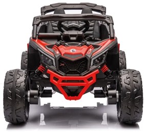 Buggy ELÉTRICO INFANTIL Can AM Maverick Mini UTV 24V 4x4 MP4 Vermelho