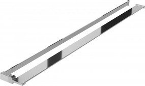 Mexen prateleira para parede de duche com varão para toalhas, cromado - 800-02-01