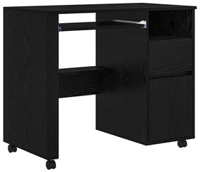 Mesa de Computador Carvalho Preto Carvalho Preto