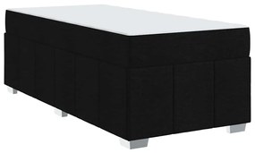 Estrutura da Cama Preto 90 x 190 cm tecido