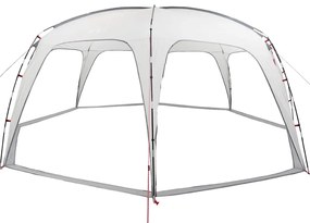 Tenda de festas impermeável cinzento