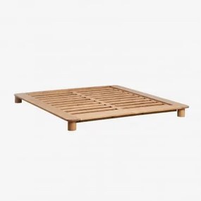 Cama Em Madeira De Manga Mariselina Madeira De Manga & 200 X 200 Cm - Sklum
