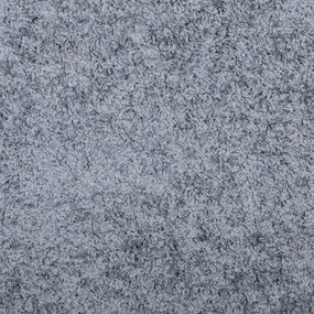 Tapete shaggy de pelo alto PAMPLONA Ø 200 cm azul