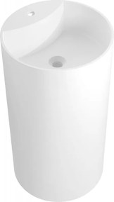 Mexen Ajax-02 lavatório independente de conglomerado 45 x 45 cm, branco mate - 26514500