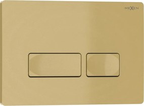 Mexen Tex 04 botão de descarga, dourado - 6104-06