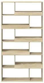 Estante 100x33x187,5 cm derivados de madeira carvalho sonoma