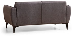 Sofá "Belissimo" de 2 Lugares – Cinzento Escuro – 180x95x67 cm – Desig