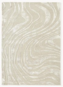 Tapete artesanal com relevo Winola