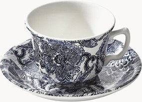 Chávena de chá com pires Faded Peony