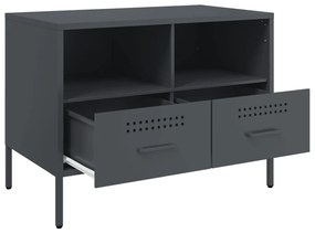 Móvel de TV 68x39x50,5 cm aço antracite