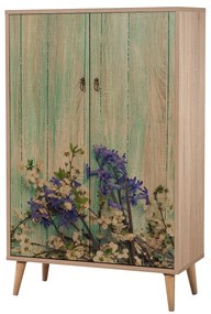 Armário Multiusos Multibox – Carvalho Sonoma – 80x127x36 cm