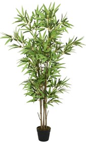 Árvore de bambu artificial 1288 folhas 180 cm verde