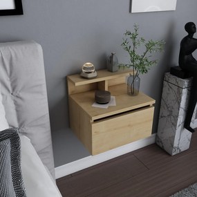 Mesa de Cabeceira Alice – Carvalho – 39,8x31,9x35 cm