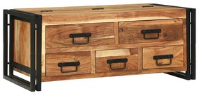 Mesa de Café - 90x50x38 cm em Madeira de Acácia
