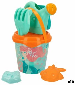 Conjunto de Brinquedos de Praia Colorbaby Polipropileno (16 Unidades)